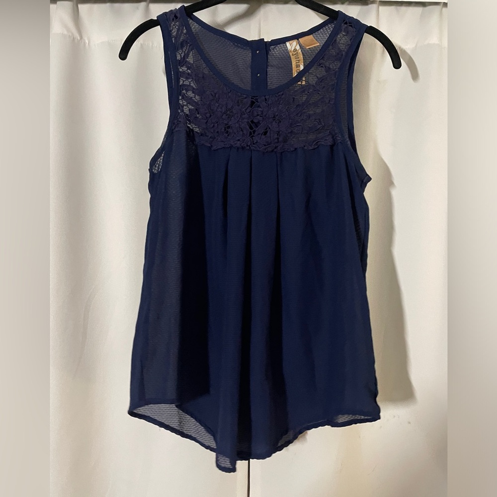 Navy Tank Top